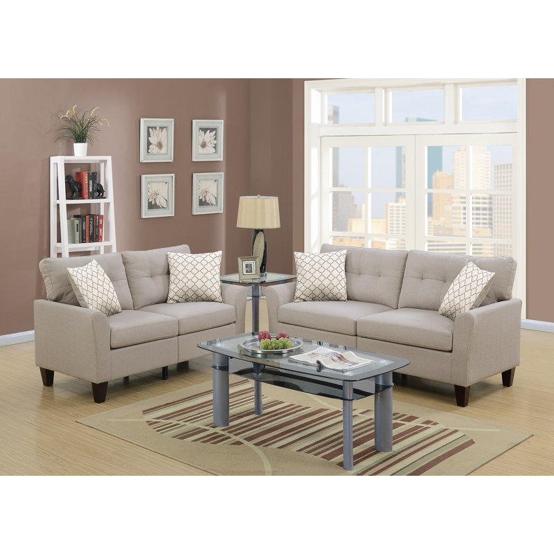 Breakwater Bay Ranstead 2 Piece Living Room Set & Reviews Wayfair